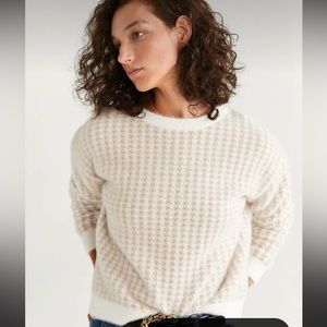 Mango Houndstooth Sweater